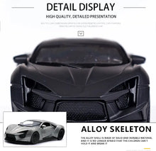 Alloy Lycan Car Model Children's Toy Car Decoration Pull Back Car Model Boy Toy