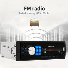 Single 1DIN In-Dash Car Radio Stereo Remote Control Digital BT Audio Music Stereo 12V Car Radio Mp3 Player USB/SD/AUX-IN