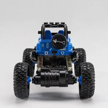 1 :18 Four-way Police Car Off-road Climbing Car With Lights Children's Remote Control Toy Car Off-road Electric Remote Control Car