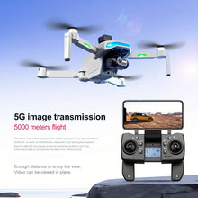 New S135 Professional Grade Drone 5G Brushless Motor GPS Positioning Three-axis Gimbal Optical Flow Positioning Intelligent Obstacle Avoidance Dual HD Camera 28 Minutes Battery