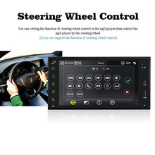 7-inch High-definition Touch Screen Dual-spindle Car Radio WINCE Cell Phone Internet Back-up Video Remote Control  FM/USB/SD AUX For Toyota Corolla