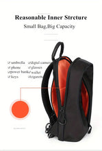 Resilver Men's New Crossbody Bag Multifunction Simple Shoulder Bag For Outdoor Sports Hiking Running Cycling Travel Work Lightweight Messenger Bag