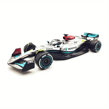 Burago 1:43 2022 F1 Mercedes-AMG Team W13 #44 Lewis Hamilton #63 George Russell Alloy Luxury Vehicle Diecast Cars Model Toy