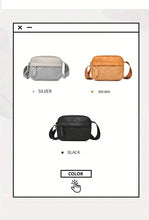 Men's Casual Simple Large Capacity Messenger Bag, Trendy Shoulder Bag