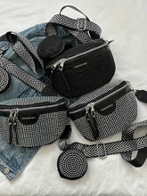 Chest Bag Waist Bag Women's Men's Bag Simple Fashion Simple Water Drill Shoulder Bag Diagonal Bag Saddle Bag